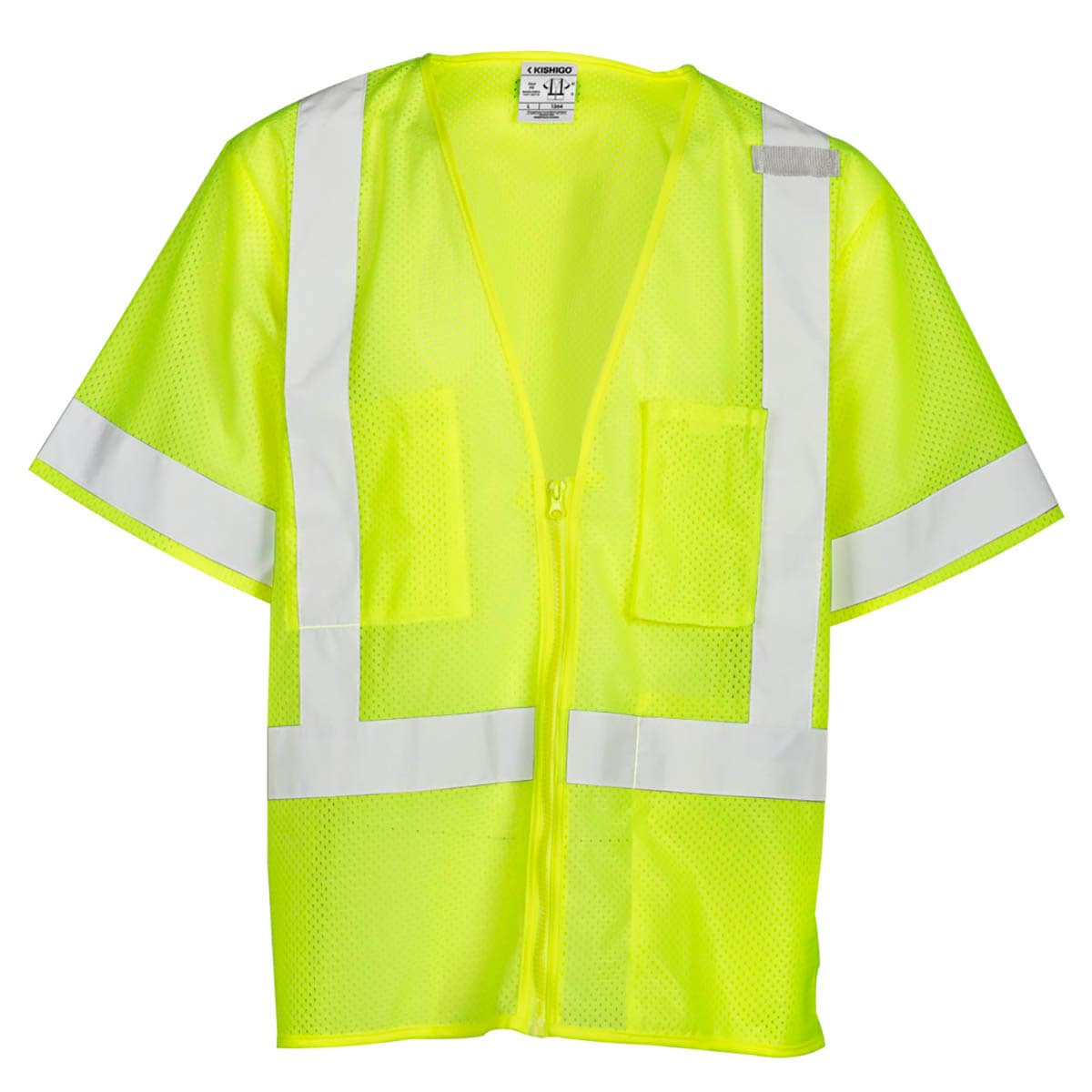 Kishigo All Mesh Vest in Hi-Vis Lime